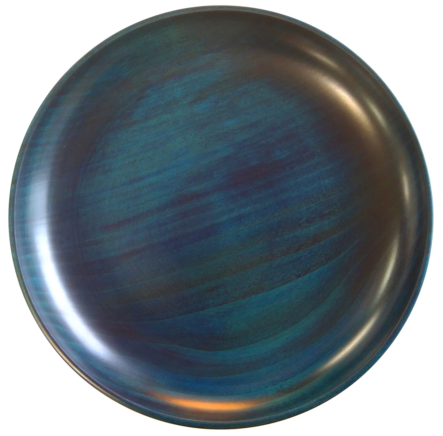 One Plate in Blue