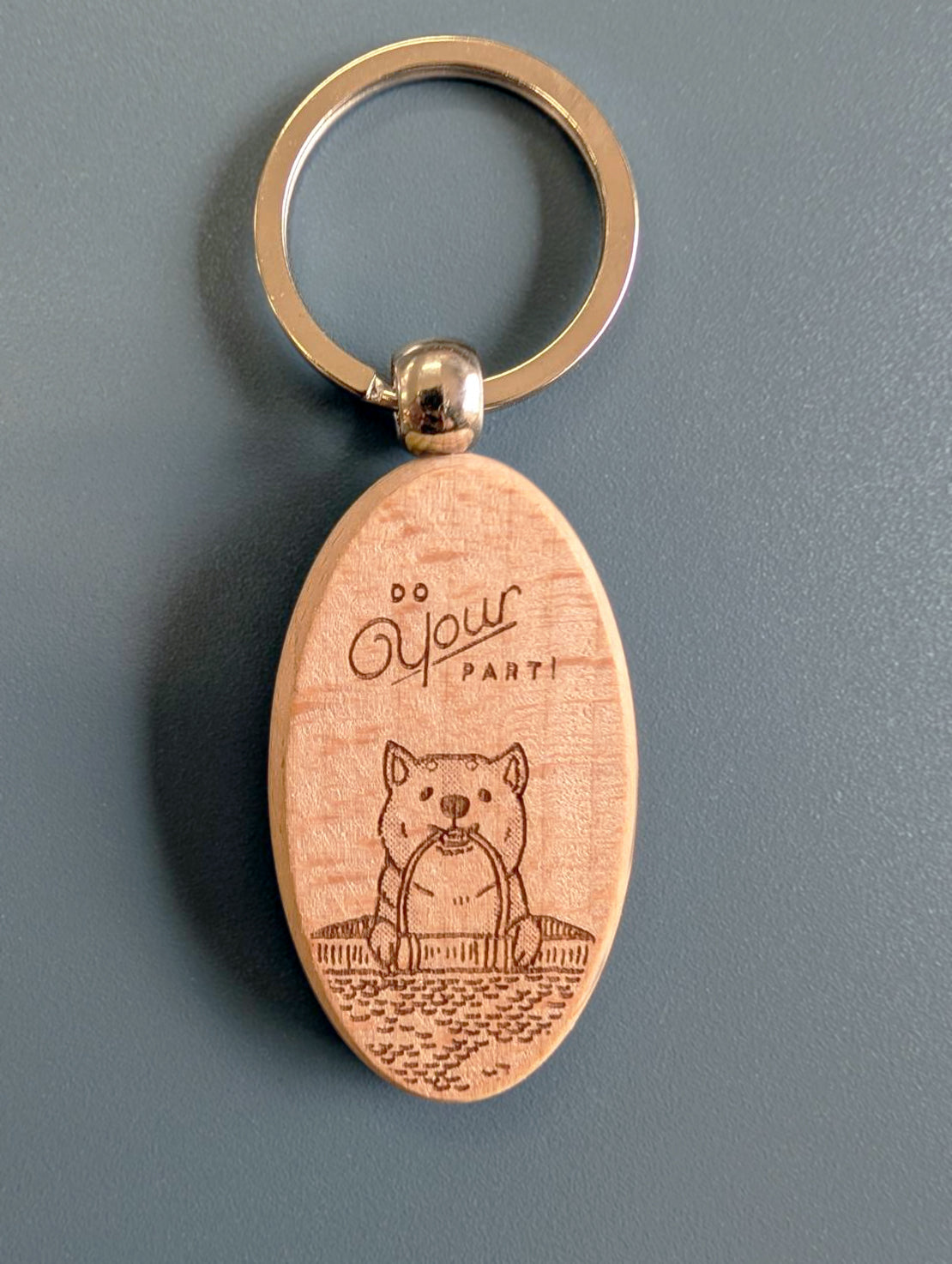 キーホルダー「エコ・市庭」